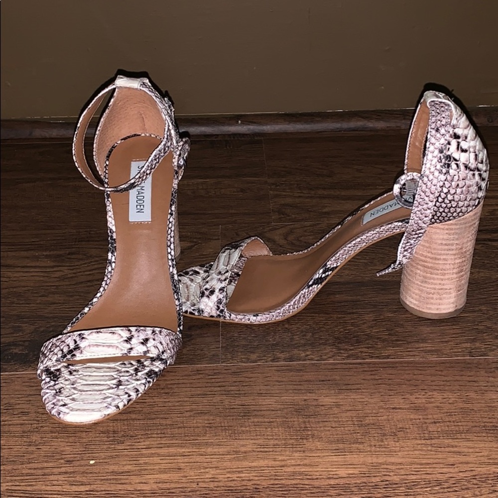 Snake Skin Sandals